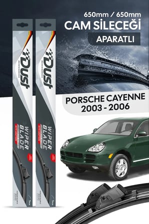 Porsche Cayenne 2003-2006 Uyumlu Silecek Takımı 650MM/650MM S16