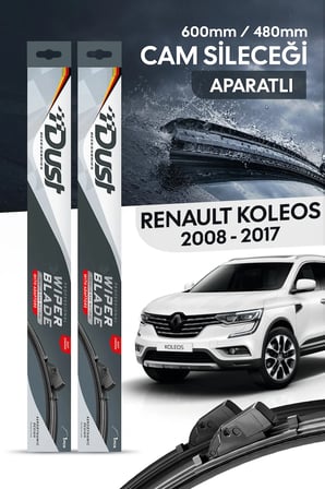 Renault Koleos 2008-2017 Uyumlu Silecek Takımı 600MM/480MM S7