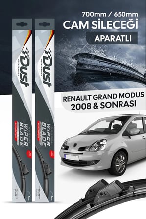 Renault Modus Grand Modus 2008-Sonrası Uyumlu Silecek Takımı 700MM/650MM S16