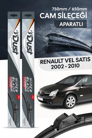 Renault Vel Satis 2002-2010 Uyumlu Silecek Takımı 750MM/650MM S16