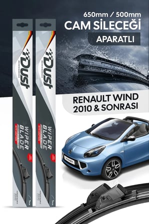 Renault Wind 2010-Sonrası Uyumlu Silecek Takımı 650MM/500MM S11-L