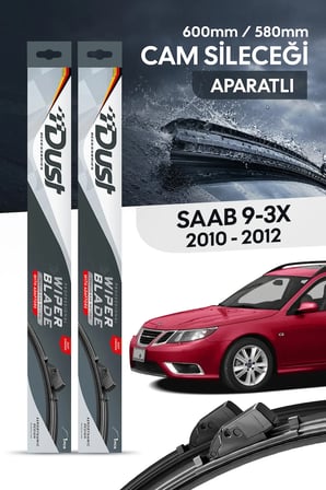 Saab 9-3X 2010-2012 Uyumlu Silecek Takımı 600MM/580MM S7
