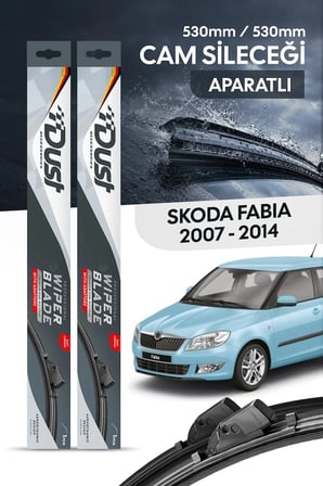 Skoda Fabia 2007-2014 Uyumlu Silecek Takımı 530MM/530MM S11-L