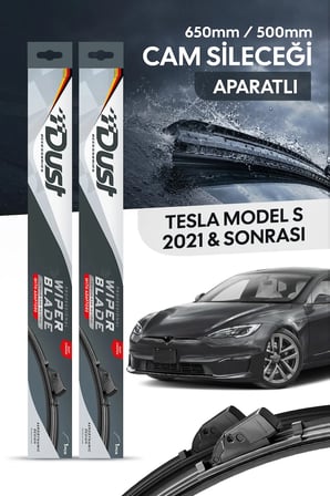 Tesla Model S 2021-Sonrası Uyumlu Silecek Takımı 650MM/500MM S13