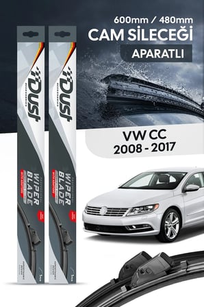 Volkswagen CC 2008-2017 Uyumlu Silecek Takımı 600MM/480MM S13