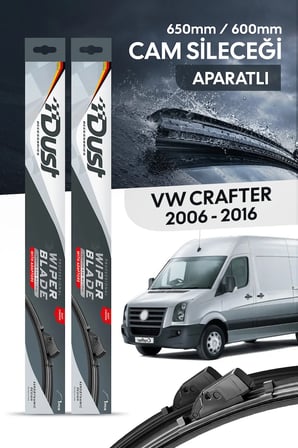Volkswagen Crafter 2006-2016 Uyumlu Silecek Takımı 650MM/600MM S7