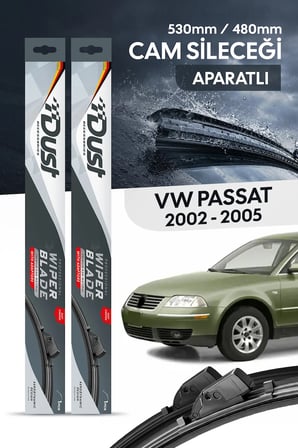 Volkswagen Passat 2002-2005 Uyumlu Silecek Takımı 530MM/480MM S16