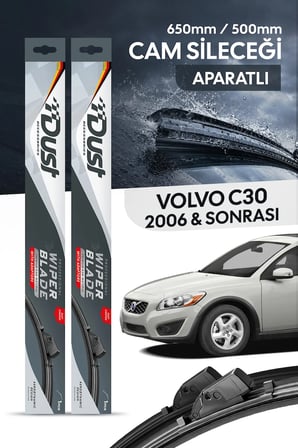Volvo C30 2006-Sonrası Uyumlu Silecek Takımı 650MM/500MM S11-L