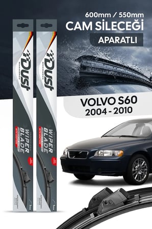 Volvo S60 2004-2010 Uyumlu Silecek Takımı 600MM/550MM S7