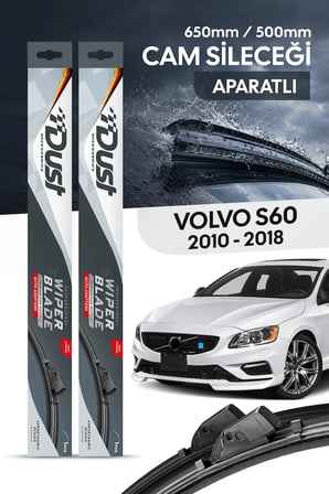 Volvo S60 2010-2018 Uyumlu Silecek Takımı 650MM/500MM S11-L