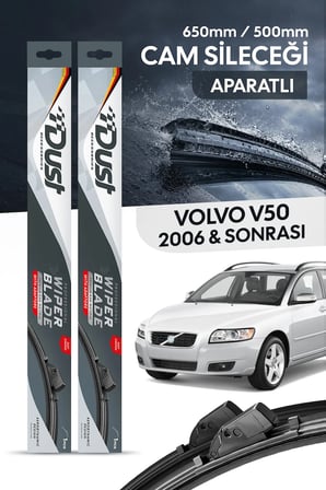Volvo V50 2006-Sonrası Uyumlu Silecek Takımı 650MM/500MM S11-L