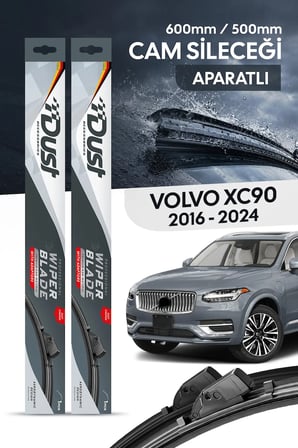 Volvo XC90 2016-2024 Uyumlu Silecek Takımı 600MM/500MM S13