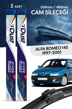 Alfa Romeo 145 Silecek Takımı 1997-2001 Uyumlu 550MM/480MM