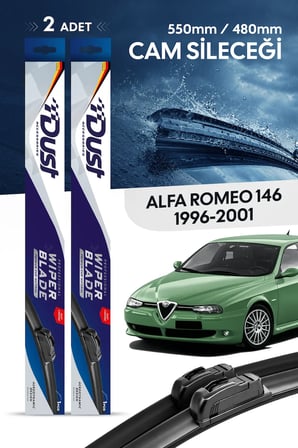 Alfa Romeo 146 Silecek Takımı 1996-2001 Uyumlu 550MM/480MM