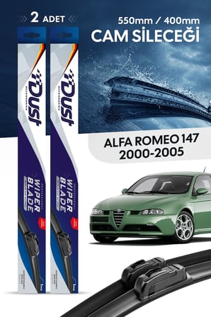 Alfa Romeo 147 Silecek Takımı 2000-2005 Uyumlu 550MM/400MM