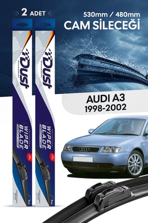 Audi A3 Silecek Takımı 1998-2002 Uyumlu 530MM/480MM