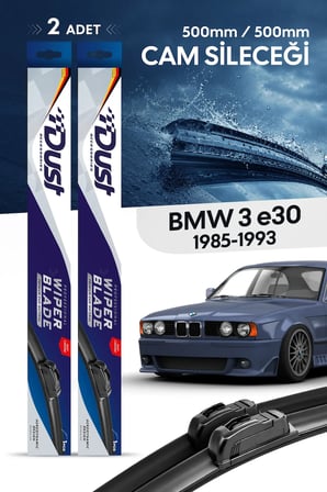 BMW 3 serisi (E30) touring Silecek Takımı 1987-1994 Uyumlu 500MM/500MM