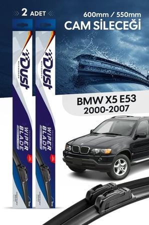 BMW X5(E53) Silecek Takımı 2000-2007 Uyumlu 600MM/550MM