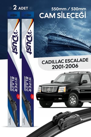 Cadillac Escalade Silecek Takımı 2001-2006 Uyumlu 550MM/530MM