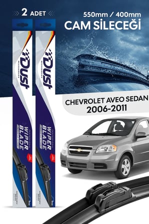 Chevrolet Aveo Sedan Silecek Takımı 2006-2011 Uyumlu 550MM/400MM