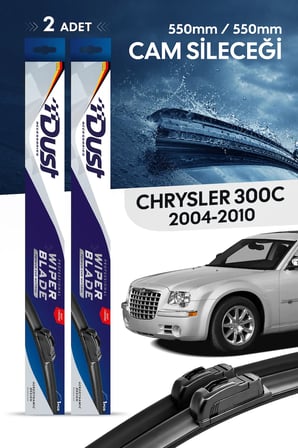 Chrysler 300C Silecek Takımı 2004-2010 Uyumlu 550MM/550MM