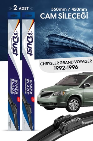 Chrysler Grand Voyager Silecek Takımı 1992-1996 Uyumlu 550MM/450MM