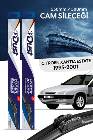 Citroen Xantia estate Silecek Takımı 1995-2001 Uyumlu 550MM/500MM
