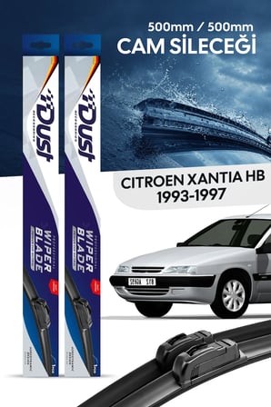 Citroen Xantia hatchback Silecek Takımı 1993-1997 Uyumlu 500MM/500MM