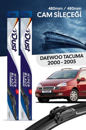 Daewoo Tacuma Silecek Takımı 2000-2005 Uyumlu 480MM/480MM
