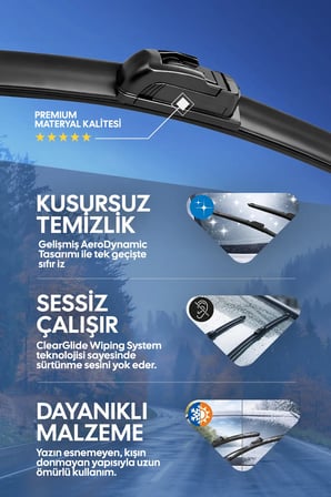 Fiat Barchetta Silecek Takımı 1995-2004 Uyumlu 480MM/480MM