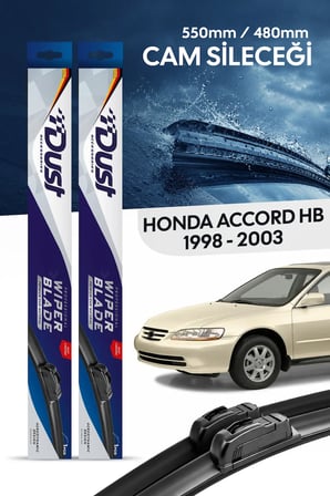 Honda Accord hatchback Silecek Takımı 1998-2003 Uyumlu 550MM/480MM