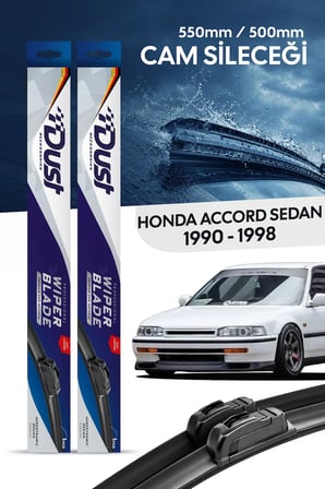 Honda Accord sedan Silecek Takımı 1990-1998 Uyumlu 550MM/500MM