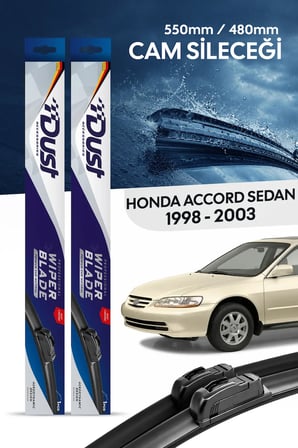 Honda Accord sedan Silecek Takımı 1998-2003 Uyumlu 550MM/480MM