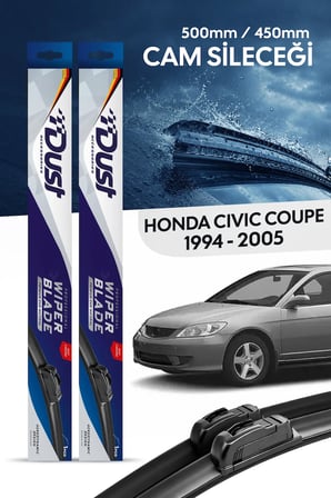 Honda Civic coupe Silecek Takımı 1994-2005 Uyumlu 500MM/450MM