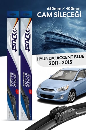Hyundai Accent Blue Silecek Takımı 2011-2015 Uyumlu 650MM/400MM