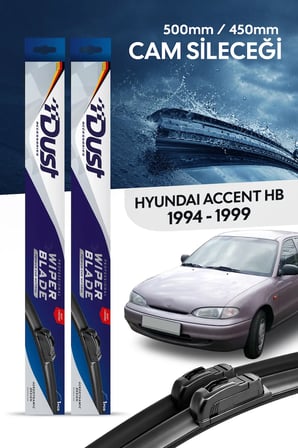 Hyundai Accent hatchback Silecek Takımı 1994-1999 Uyumlu 500MM/450MM
