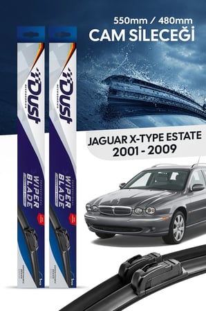 Jaguar X-Type estate Silecek Takımı 2001-2009 Uyumlu 550MM/480MM