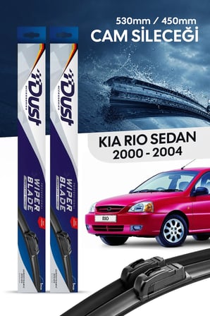 Kia Rio sedan Silecek Takımı 2000-2004 Uyumlu 530MM/450MM