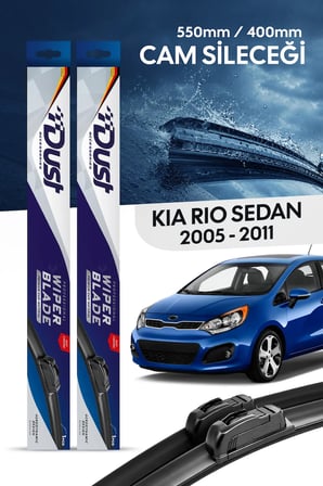 Kia Rio sedan Silecek Takımı 2005-2011 Uyumlu 550MM/400MM