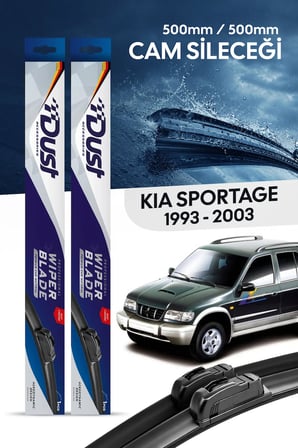 Kia Sportage Silecek Takımı 1993-2003 Uyumlu 500MM/500MM
