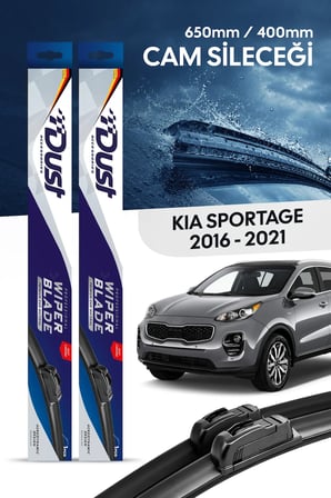 Kia Sportage Silecek Takımı 2016-2021 Uyumlu 650MM/400MM