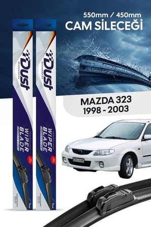 Mazda 323 Silecek Takımı 1998-2003 Uyumlu 530MM/450MM