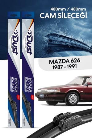 Mazda 626 hatchback Silecek Takımı 1987-1991 Uyumlu 480MM/480MM