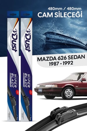 Mazda 626 sedan Silecek Takımı 1987-1992 Uyumlu 480MM/480MM