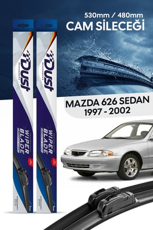 Mazda 626 sedan Silecek Takımı 1997-2002 Uyumlu 530MM/480MM
