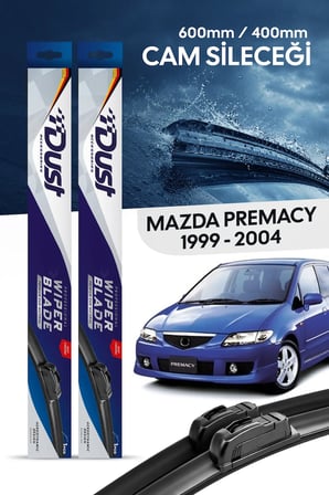 Mazda Premacy Silecek Takımı 1999-2004 Uyumlu 600MM/400MM