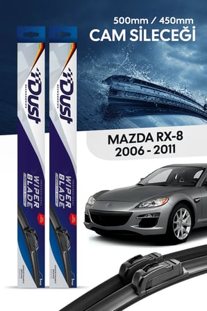 Mazda RX8 Silecek Takımı 2006-2011 Uyumlu 500MM/450MM