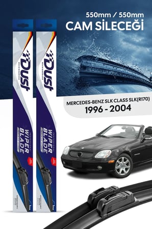Mercedes-Benz SLK class SLK(R170) Silecek Takımı 1996-2004 Uyumlu 550MM/550MM