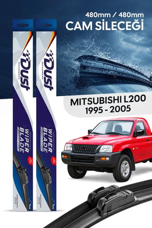 Mitsubishi L200 Silecek Takımı 1995-2005 Uyumlu 480MM/480MM
