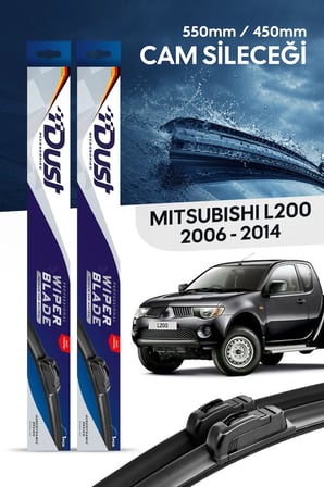Mitsubishi L200 Silecek Takımı 2006-2014 Uyumlu 550MM/450MM